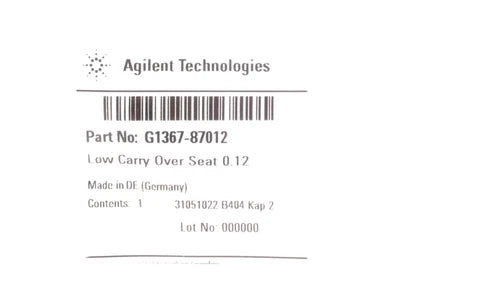 Agilent Technologies Nadelsitz, PEEK, Kapillare mit 0,12mm ID | G1367-87012