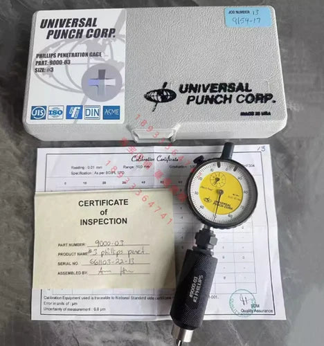 1pc NEW Depth gauge 9000-03 PH cross groove depth gauge screw groove depth table