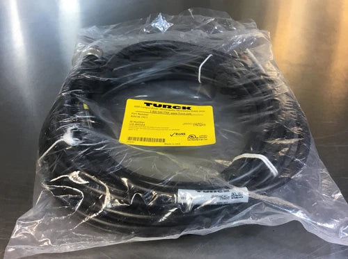 Turck BKM 44-193-5 / U2-09524  PLC Cordset 5m, 4-Pin 600V 15A               5D-7