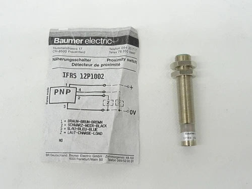 Baumer electric IFRS12P1002 N?herungsschalter IFRS 12P1002