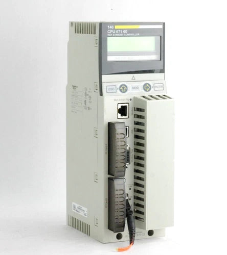 M¨®dulo processador Schneider Electric 140CPU67160 Modicon unidade qu?ntica PV31 RL 37