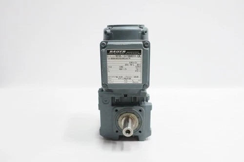 Bauer BS04-63U/DU04LA4-TF Gearmotor 7-1/2rpm 3ph 0.06kw 575v-ac