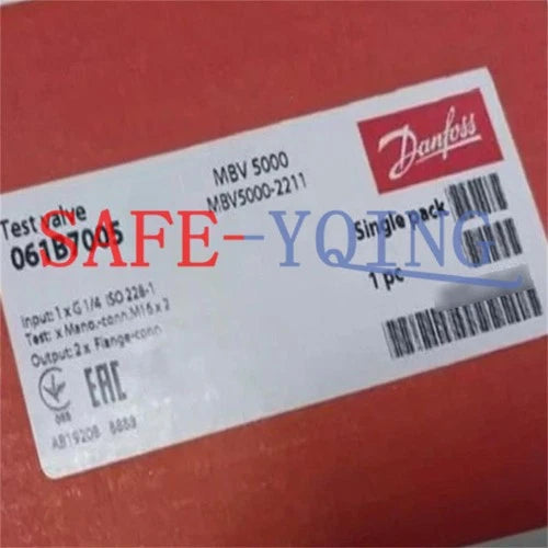 1PCS Danfoss MBV5000 061B7005 Block Stress Testing Valve NEW