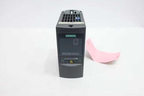 Siemens 6SE6440-2UD17-5AA1 Vfd Drive 0.75kw 380-480v-ac 0-650hz 0-480v-ac