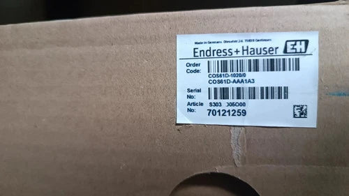 New & Original E+H COS61D-AAA1A3 brand new Dissolved Oxygen Probe FedEx/DHL