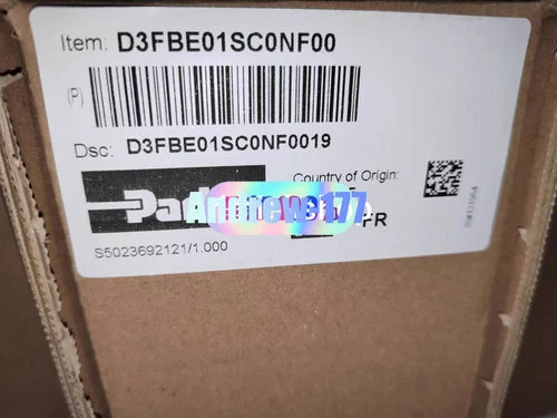 D3FBE01SC0NF00 parker D3FBE01SC0NF00 Proportional valve