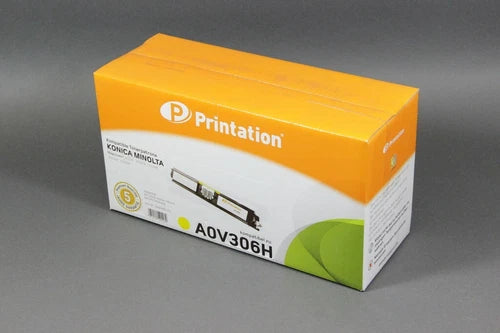 Premium Toner f¨¹r Konica Minolta AOV306H Yellow Gelb Rebuild