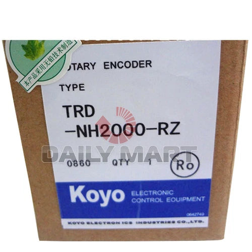 New Koyo TRD-NH2000-RZ Programmable Logic Absolute Hollow Rotary Switch Encoder