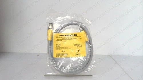 TURCK RKC 10T-1-RSC 10T/S90, DOUBLE ENDED CORDSET, U-74091, NEW #340585