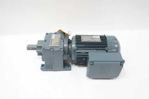 Sew Eurodrive R27DT80N4 Gearmotor 230/460v-ac 1hp 143rpm