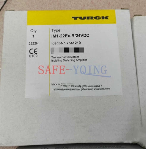 1PC TURCK IM1-22Ex-R/24VDC Safety barrier module NEW