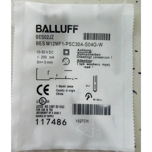 1PC New BALLUFF BES M12MF1-PSC30A-S04G-W Proximity Switch