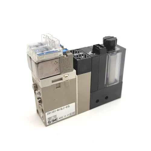 SMC ZX1101-K15LZ-ECL Vacuum Ejector Unit 24VDC N.C. Supply/Release, 1.0mm Nozzle