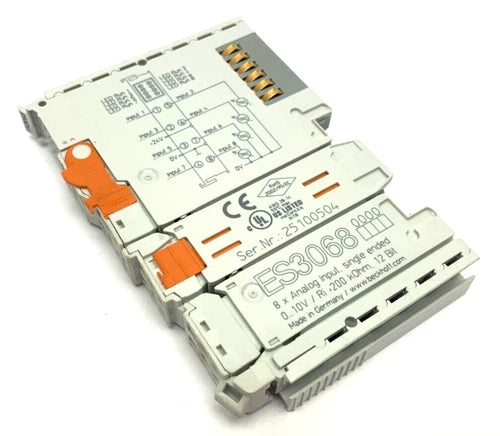 Beckhoff ES3068 Single Ended 8x Analog Input 12 Bit 0.10V
