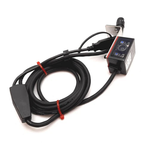 Keyence SR-710 Barcode Scanner Reader, 5VDC, 45-195mm, 2x Inputs, 4x NPN Outputs