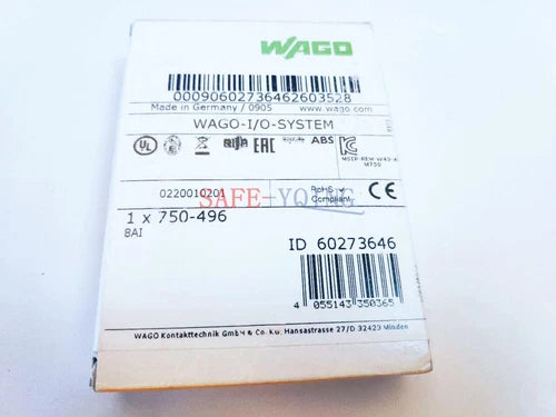 1PCS New WAGO 750-496 Analog PLC module 750496