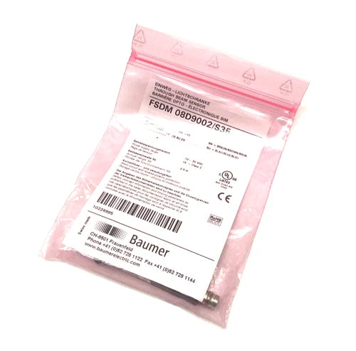 Sensor emissor Baumer FSDM 08D9002/S35 subminiatura atrav¨¦s de feixe 10224995