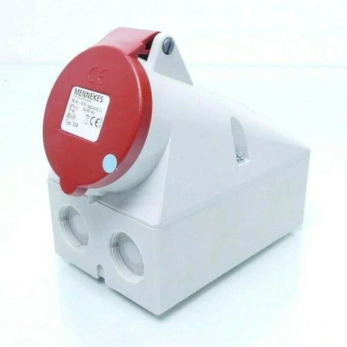 Mennekes Wandsteckdose 7P, 380-415 V / 16A-6h, Wandmontage IP44 | 734