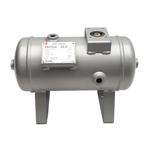 SMC VBAT05A-SV-Q CE Certified Air Tank, 5 Liter, 20bar, 0-75¡ãC, Rc1/2 Ports