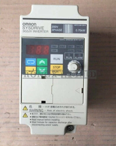 ONE Used OMRON 3G3JV-A2007 Inverter 0.75KW 220V Tested