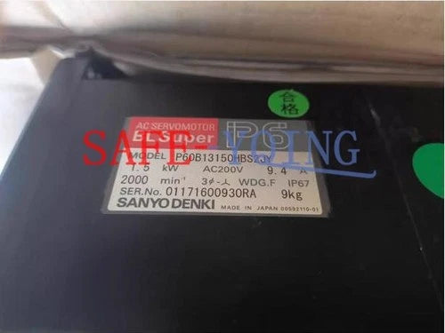 1PCS New SANYO DENKI Servo Motor P60B13150HBS2JY