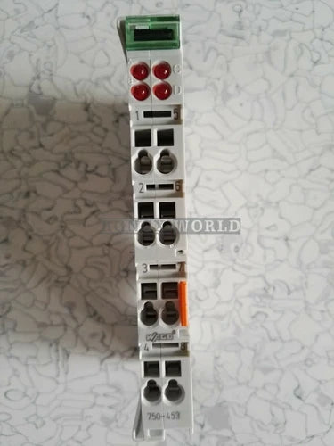 ONE WAGO 750-453 four-channel input module