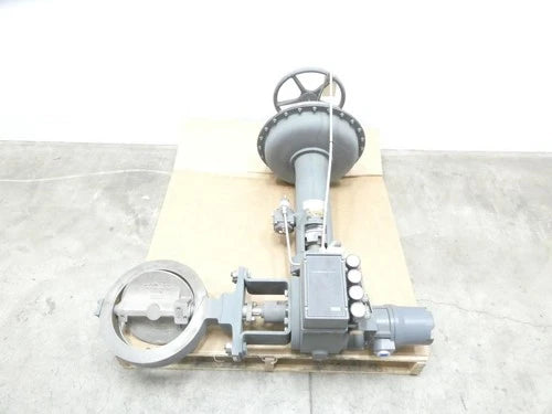 Fisher A31a 1052 Size 60 3610j Pneumatic Steel Wafer Control Valve 10in 150