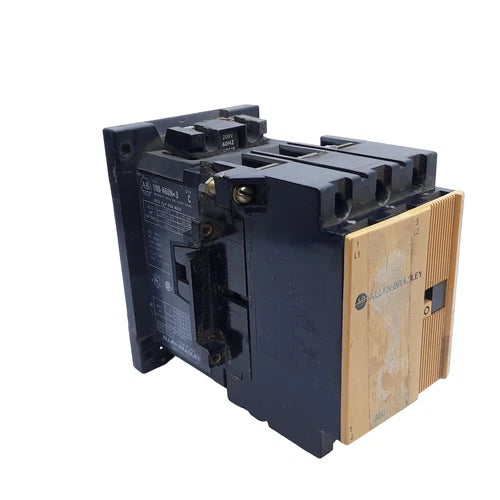 Allen Bradley 100-A60NH3 Ser C IEC Contactor, 60A Max, 600V AC Max, 208V AC Coil