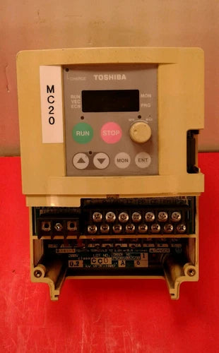 Toshiba inverter VFS7S-2002P-C1 1 PH, 200/240V 1.5A  0.6kVA       1E