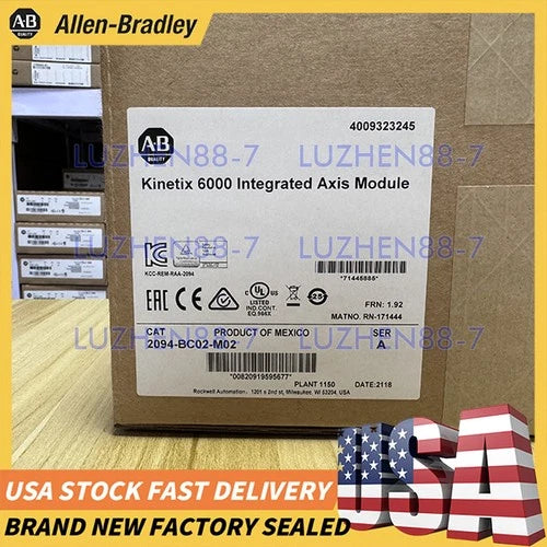 New Sealed Allen Bradley AB Factory Sealed 2094-BC02-M02 Free Shipping
Opens in a new window or tab