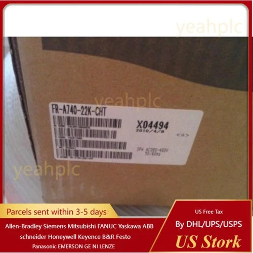New One Mitsubishi FR-A740-22K-CHT Inverter FRA74022KCHT Expedited Shipping