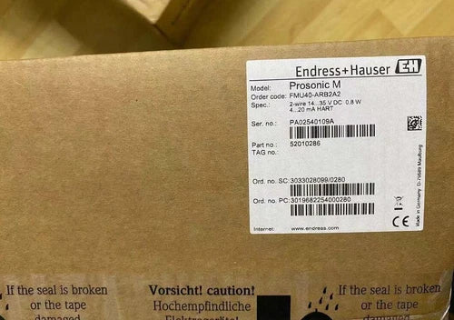 FMU40-ARB2A2 Endress+Hauser Ultrasonic level gauge Brand New