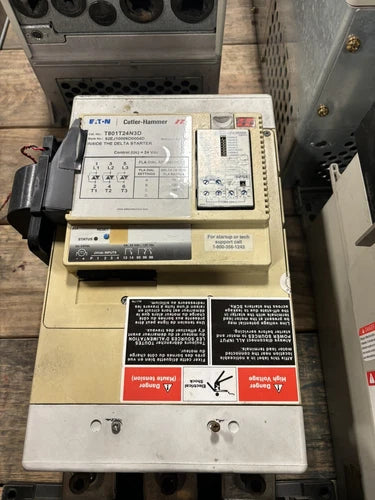 Eaton Cutler Hammer T801T24N3D Soft Start Reduced Voltage Motor Starter USED
