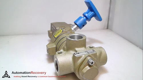 ROSS D2773A5841 SOLENOID VALVE W/ 4-PIN MICRO CONNECTOR #284064