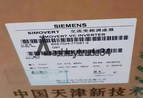 1PCS NEW SIEMENS Main Drive 6SE7024-7TD61-Z Z=G91
