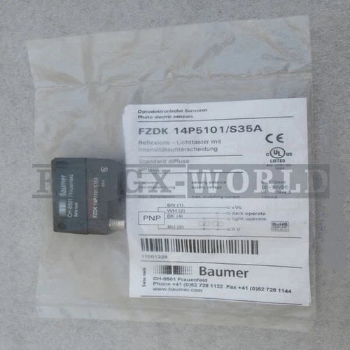 One New Baumer FZDK 14P5101/S35A Proximity switch