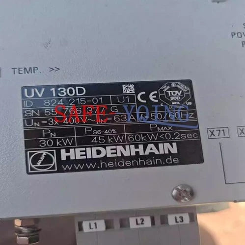 1PCS USED HEIDENHAIN 389 311-01 UV130D 824215-01 driver