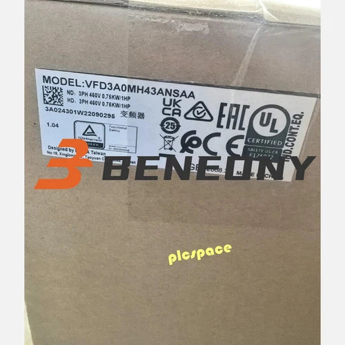 DELTA VFD3A0MH43ANSAA brand new Frequency converter VFD3A0MH43ANSAA