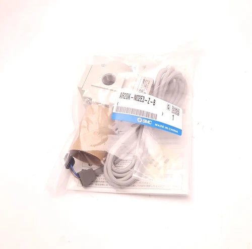 SMC ISE35-N-65-P Pressure Switch with AR20K-N02E3-Z-B Regulator, 1/4 NPT, 125Psi