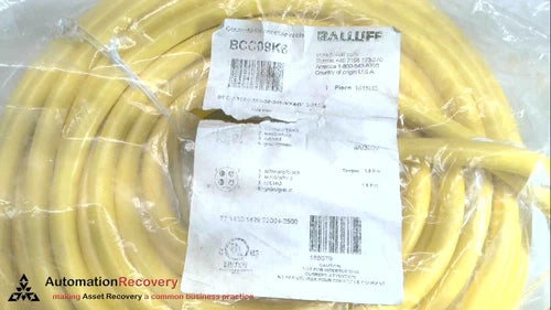 BALLUFF BCC A314-A314-30-346-VX44W6-250, DOUBLE-ENDED CORDSET, BCC09K6,  #279070