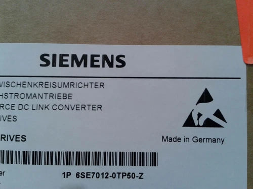 1PC NEW SIEMENS 6SE7012-0TP50-Z Z=G91+C23