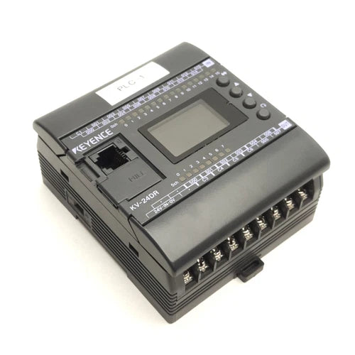 Keyence KV-24DR PLC Basic Unit 16-Inputs, 8-Relay Output (5A Max), 24VDC