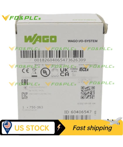 New Wago 750-363 PLC Module 750363