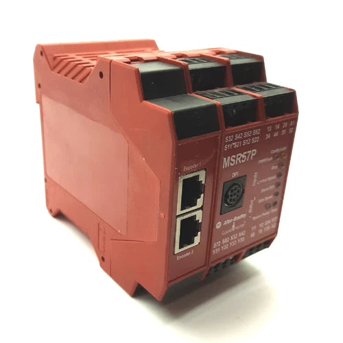 Allen Bradley 440R-S845AER-NNL Guardmaster Safety Relay, 2x Encoder, 24VDC 10.4A