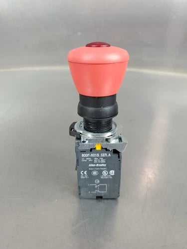 Allen Bradley 800F-X01D|800F-N3R|800F-X01|800F-X10 Contact Rotary Switch.  4E-37