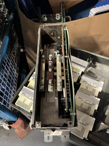 Siemens 6SE7031-6EB87-2DA0 Braking Unit Simovert 100 KW 80A MISSING COVER USED