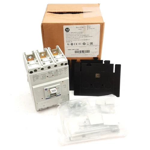 Allen Bradley 140G-J6F3-C80 Molded Case Circuit Breaker 3-Pole 690VAC/500VDC 80A