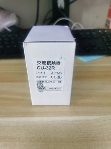1PCS TECO AC CONTACTOR CU-32R CU32R AC220V 3A1a1b -NEW #TE