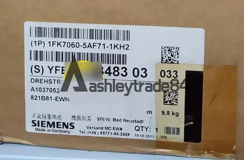 1PCS NEW SIEMENS SERVO MOTOR 1FK7060-5AF71-1KH2