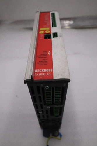 Beckhoff AX2003-AS S60301-520 Digital Compact Servo Drive Amplifier STK K-414-D
Opens in a new window or tab